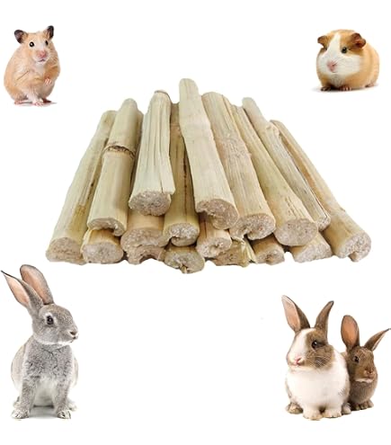 バンブー製小動物用おもちゃセット Amazon.co.jp: Amakunft 小動物かむおもちゃ、うさぎ・ハムスターの